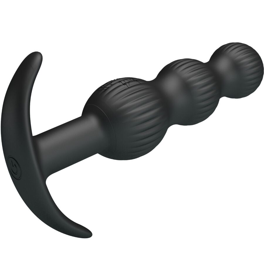 PRETTY LOVE - SIDNEY ANAL VIBRATOR 10 VIBRATIONS BLACK - Amore24