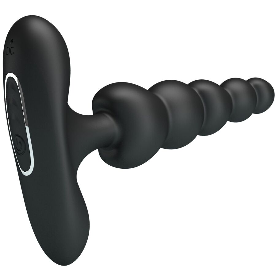 PRETTY LOVE - SIDNEY ANAL VIBRATOR 10 VIBRATIONS BLACK - Amore24