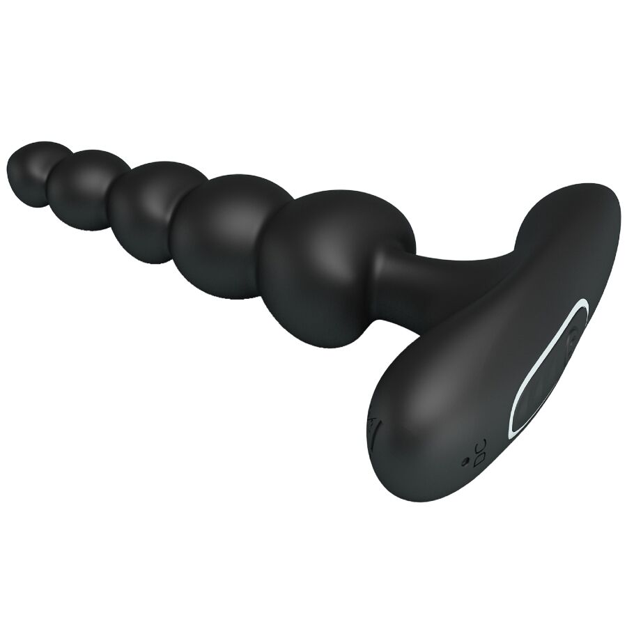PRETTY LOVE - SIDNEY ANAL VIBRATOR 10 VIBRATIONS BLACK - Amore24