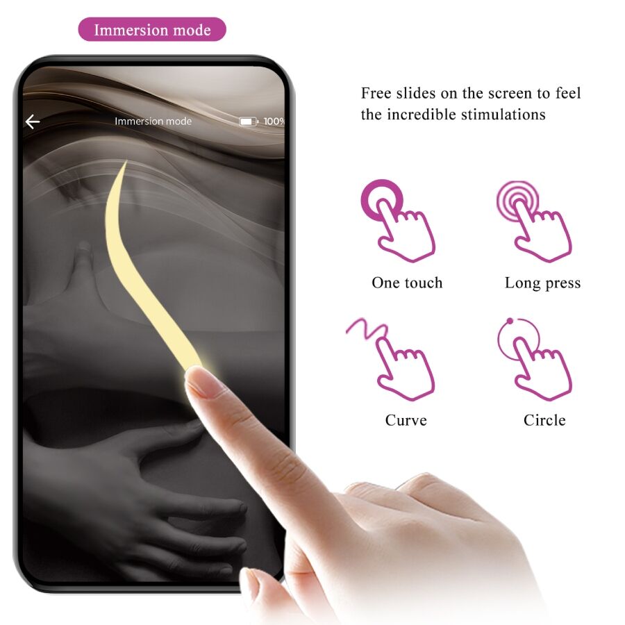 PRETTY LOVE - LEVIATHAN APP CONTROLLED VIBRATOR PURPLE - Amore24