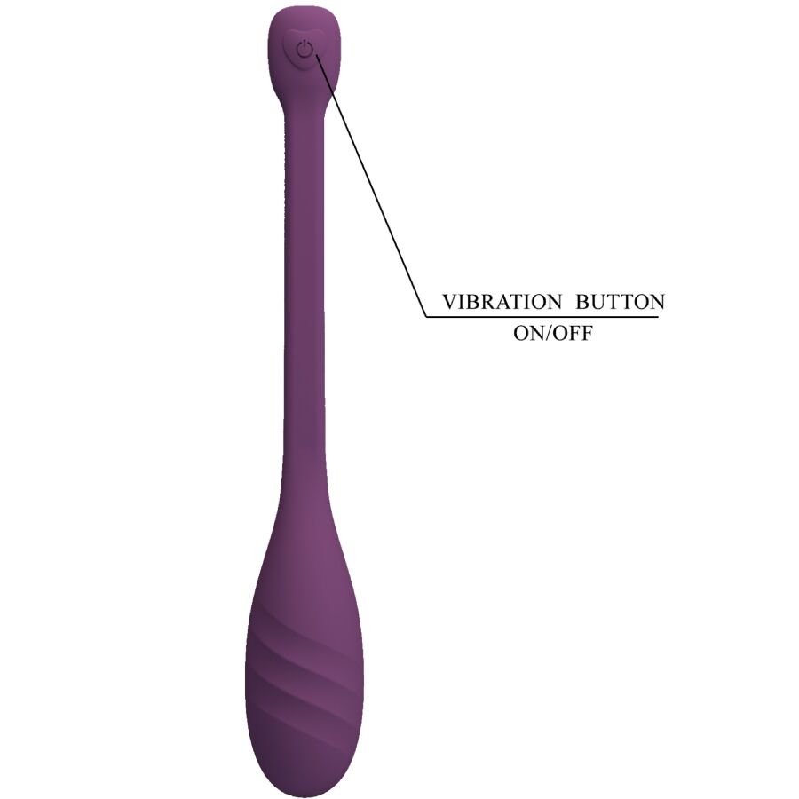 PRETTY LOVE - LEVIATHAN APP CONTROLLED VIBRATOR PURPLE - Amore24