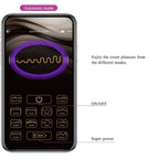 PRETTY LOVE - LEVIATHAN APP CONTROLLED VIBRATOR PURPLE - Amore24