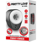 PRETTY LOVE - DJ GIRL MALE MASTURBATOR WITH VIBRATION 5 SETTINGS NEGRO - Amore24
