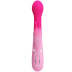 PRETTY LOVE - DEJON 3 IN 1 MULTIFUNCTION RABBIT VIBRATOR PINK - Amore24