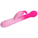 PRETTY LOVE - DEJON 3 IN 1 MULTIFUNCTION RABBIT VIBRATOR PINK - Amore24