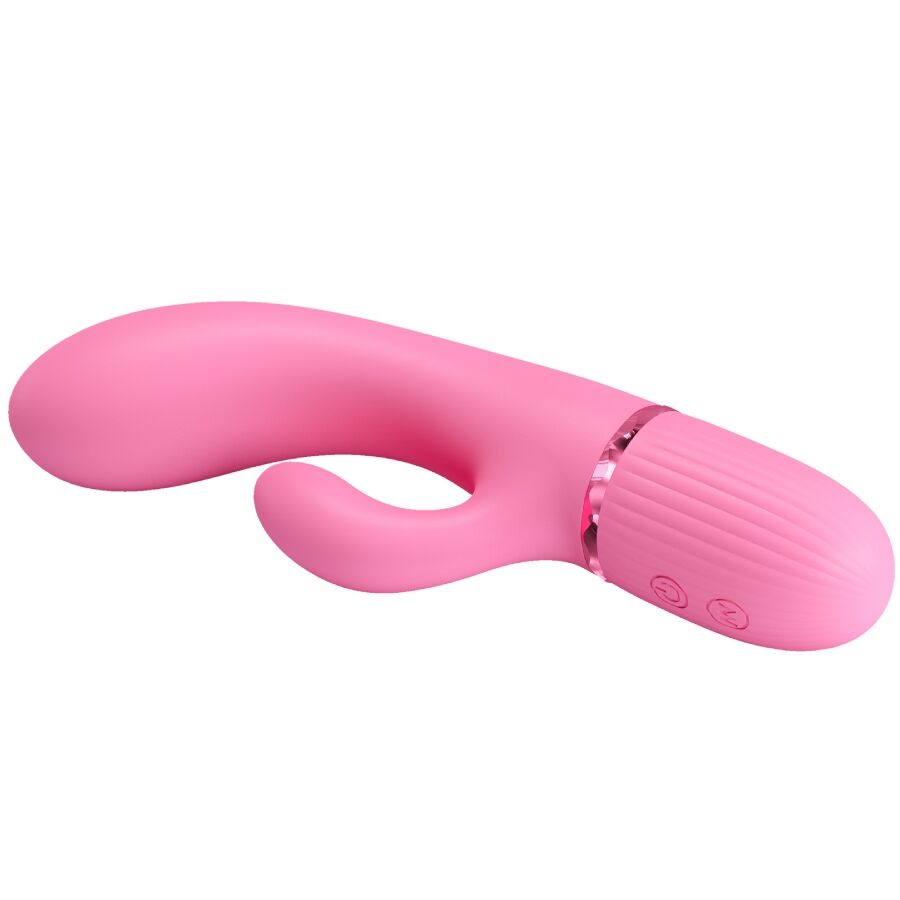 PRETTY LOVE - MARSKI RABBIT VIBRATOR & G-SPOT PINK - Amore24