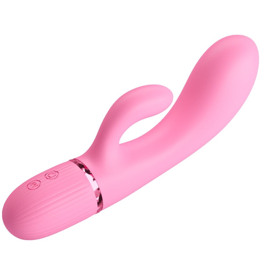 PRETTY LOVE - MARSKI RABBIT VIBRATOR & G-SPOT PINK - Amore24