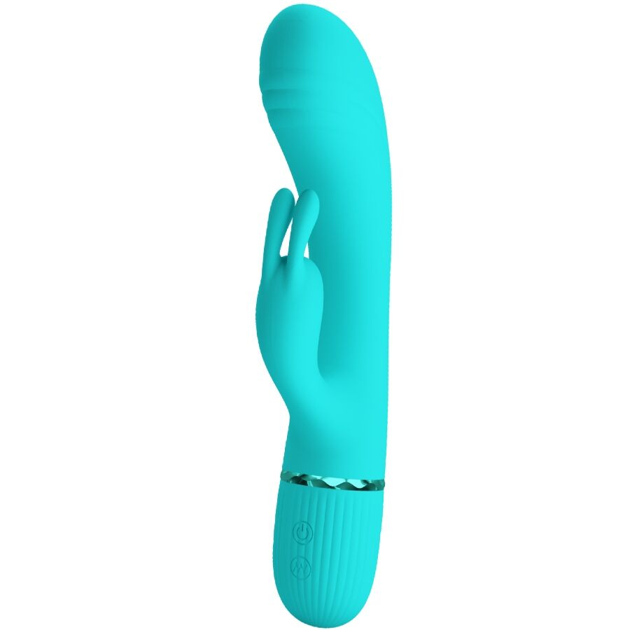 PRETTY LOVE - SCOCCO VIBRATOR RABBIT TURQUOISE - Amore24