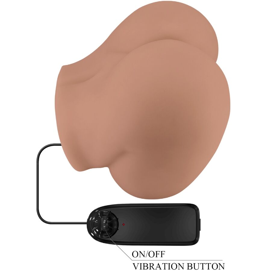 CRAZY BULL - BERNACE ASS VIBRATOR WITH REALISTIC VAGINA AND ANUS FLESH REMOTE CONTROL - Amore24