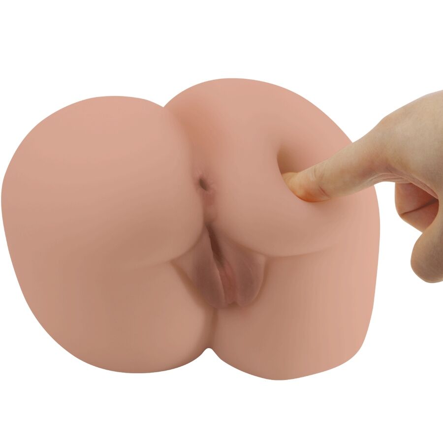 CRAZY BULL - BERNACE ASS VIBRATOR WITH REALISTIC VAGINA AND ANUS FLESH REMOTE CONTROL - Amore24