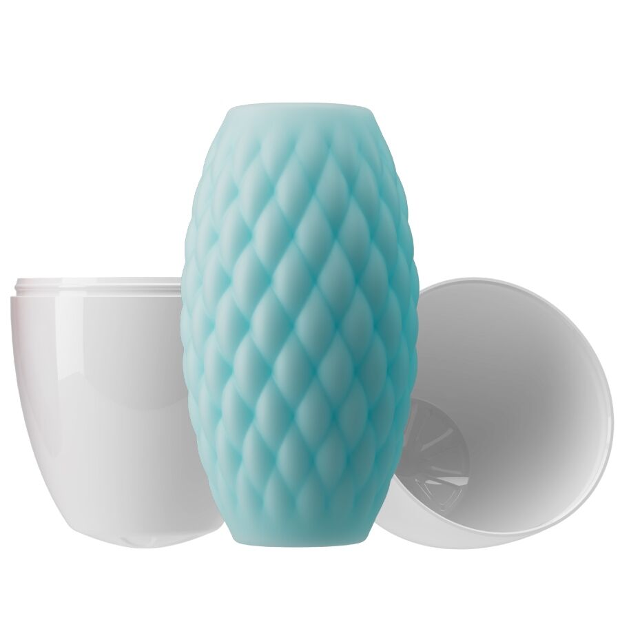 PRETTY LOVE - ATHENA EROS SILICONE MALE MASTURBATOR SKY BLUE - Amore24