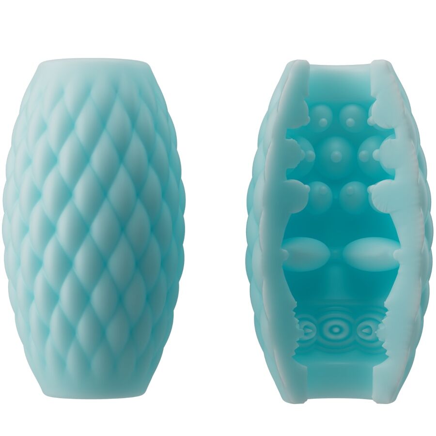 PRETTY LOVE - ATHENA EROS SILICONE MALE MASTURBATOR SKY BLUE - Amore24