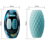 PRETTY LOVE - ATHENA EROS SILICONE MALE MASTURBATOR SKY BLUE - Amore24