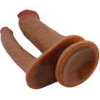 PRETTY LOVE - GORAN DOUBLE DILDO REALISTIC NATURAL MULATO - Amore24