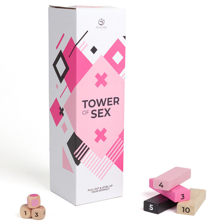 SECRETPLAY - TOWER OF SEX WOODEN GAME - Amore24