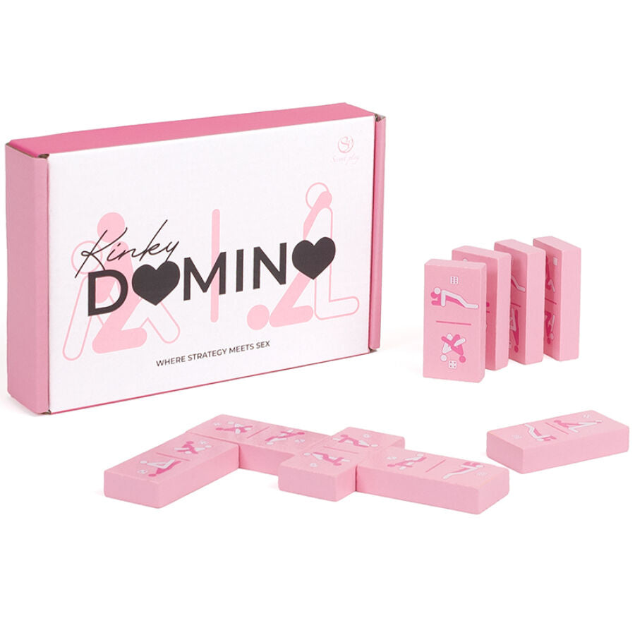 SECRETPLAY - KINKY DOMINO WOODEN GAME - Amore24