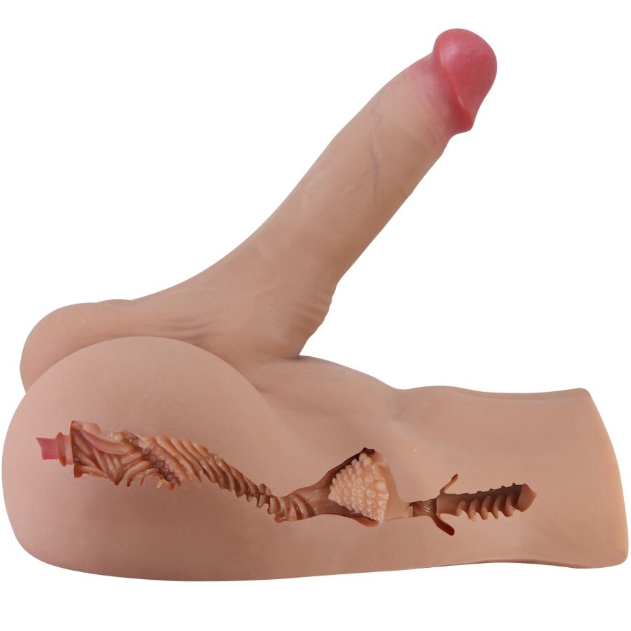 CRAZY BULL - RHYNE BACK REALISTIC NATURAL MASTURBATOR - Amore24