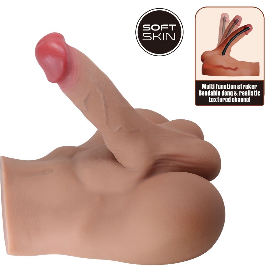 CRAZY BULL - RHYNE BACK REALISTIC NATURAL MASTURBATOR - Amore24