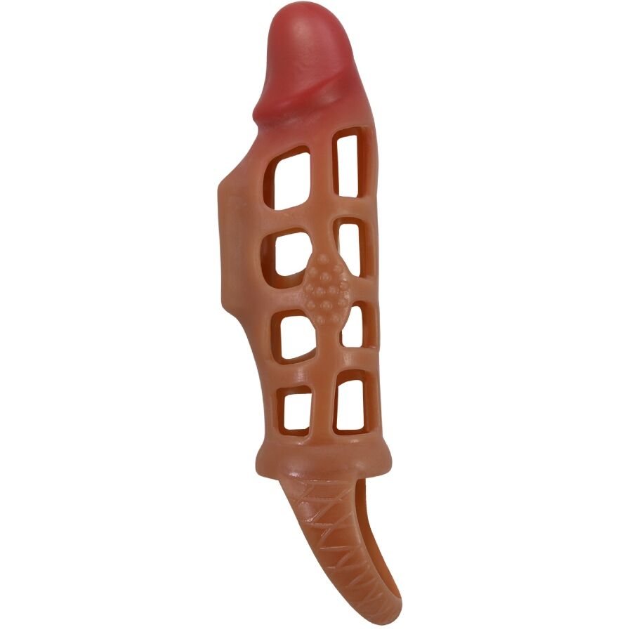 PRETTY LOVE - PRESTON VIBRATING PENIS SLEEVE 18 CM - Amore24