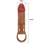 PRETTY LOVE - PRESTON VIBRATING PENIS SLEEVE 18 CM - Amore24