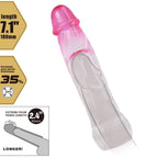 PRETTY LOVE - NERON REALISTIC 6 CM ENLARGEMENT SHEATH FOR PENIS PINK - Amore24