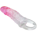 PRETTY LOVE - ODES REALISTIC 2 CM ENLARGEMENT SHEATH FOR PENIS PINK - Amore24