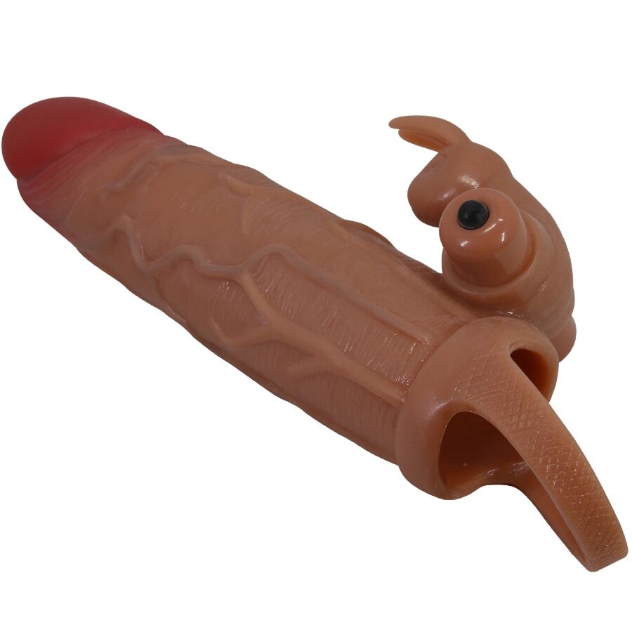 PRETTY LOVE - OSMAR PENIS SLEEVE + VIBRATING CLITORIS STIMULATOR - Amore24