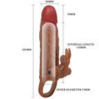 PRETTY LOVE - OSMAR PENIS SLEEVE + VIBRATING CLITORIS STIMULATOR - Amore24