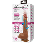 BAILE - BEAUTIFUL WILKS 5 SETTING REALISTIC VIBRATOR 25 CM MULATO - Amore24