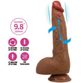 BAILE - BEAUTIFUL WILKS 5 SETTING REALISTIC VIBRATOR 25 CM MULATO - Amore24