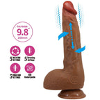 BAILE - BEAUTIFUL WILKS 5 SETTING REALISTIC VIBRATOR 25 CM MULATO - Amore24