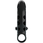 ROMANCE - VIBRATING PENIS SLEEVE BLACK - Amore24