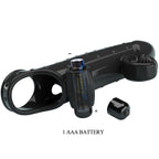 ROMANCE - VIBRATING PENIS SLEEVE BLACK - Amore24