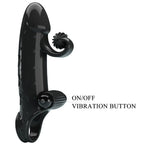 ROMANCE - VIBRATING PENIS SLEEVE BLACK - Amore24