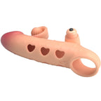 ROMANCE - VIBRATING PENIS SLEEVE NATURAL - Amore24