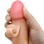 ROMANCE - VIBRATING PENIS SLEEVE NATURAL - Amore24