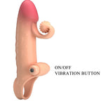 ROMANCE - VIBRATING PENIS SLEEVE NATURAL - Amore24