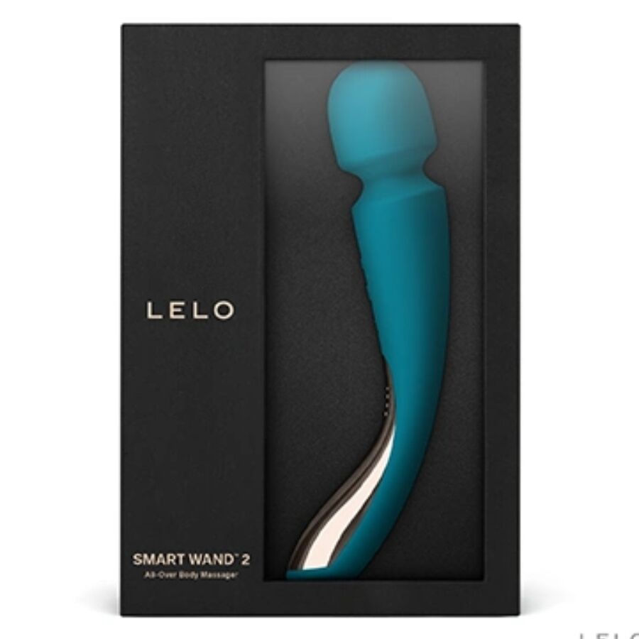 LELO - SMART MEDIUM WAND 2 OCEAN BLUE MASSAGER - Amore24