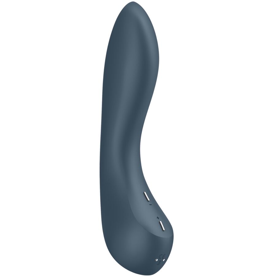 SATISFYER - G-SPOT WAVE 4 12 VIBRATIONS PROGRAM VIBRATOR DARK GREY - Amore24