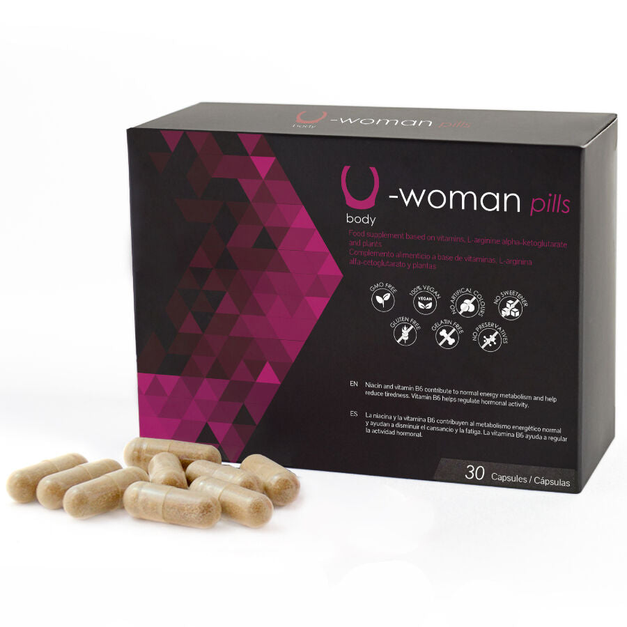 500 COSMETICS - U-WOMAN INCREASE FEMALE LIBIDO - 30 CAPSULES - Amore24