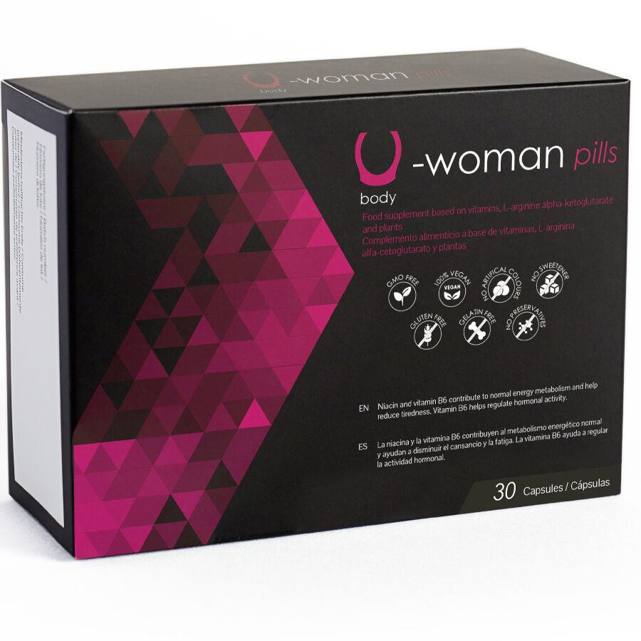 500 COSMETICS - U-WOMAN INCREASE FEMALE LIBIDO - 30 CAPSULES - Amore24