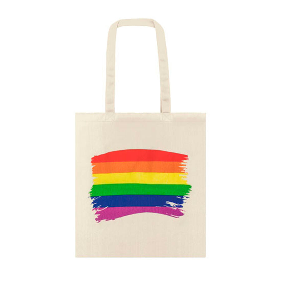 PRIDE - COTTON LGBT FLAG BAG - Amore24