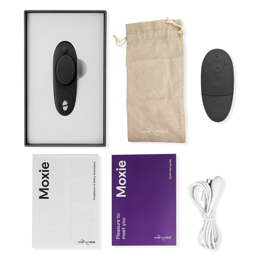 WE-VIBE - MOXIE + BLACK CLITORAL VIBRATOR - Amore24