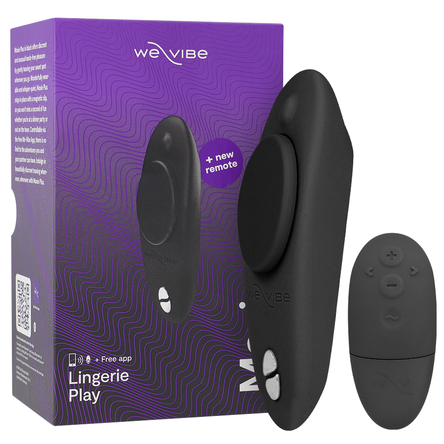 WE-VIBE - MOXIE + BLACK CLITORAL VIBRATOR - Amore24