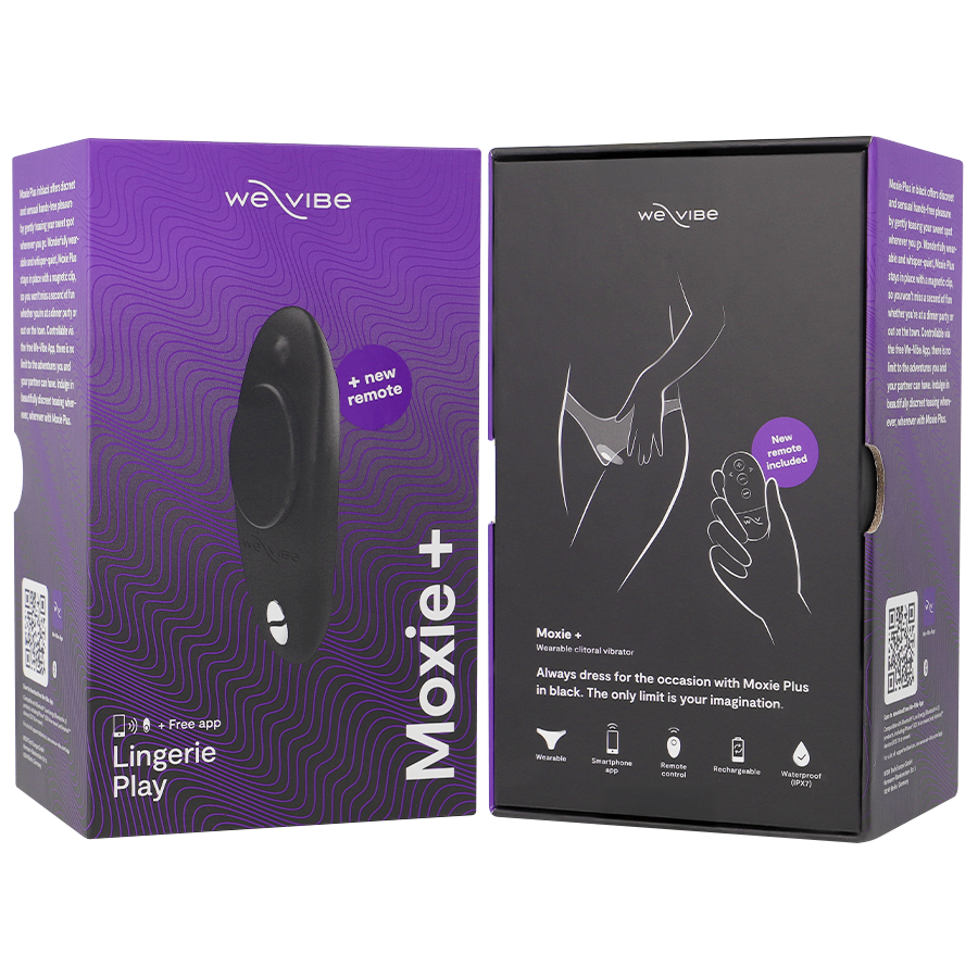 WE-VIBE - MOXIE + BLACK CLITORAL VIBRATOR - Amore24