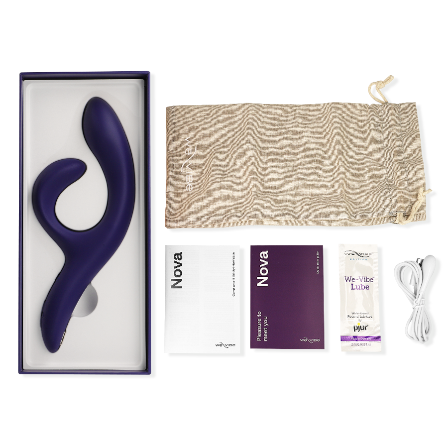 WE-VIBE - NOVA 3 RABBIT VIBRATOR MIDNIGHT BLUE - Amore24