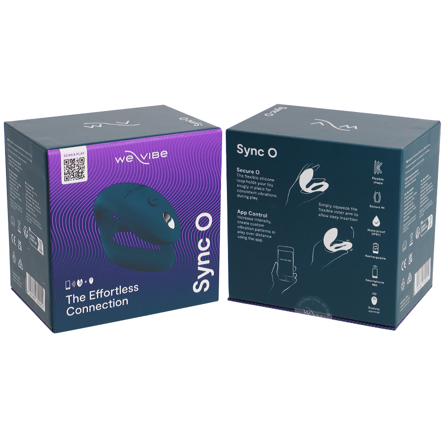 WE-VIBE - SYNC O FLEXIBLE VIBRATOR REMOTE CONTROL DARK GREEN - Amore24
