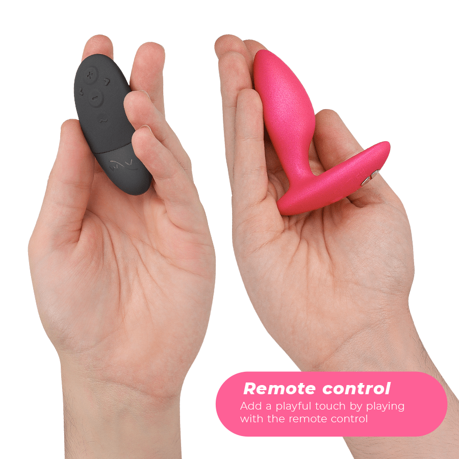 WE - VIBE - DITTO+ ANAL PLUG VIBRATOR BLACK - Amore24