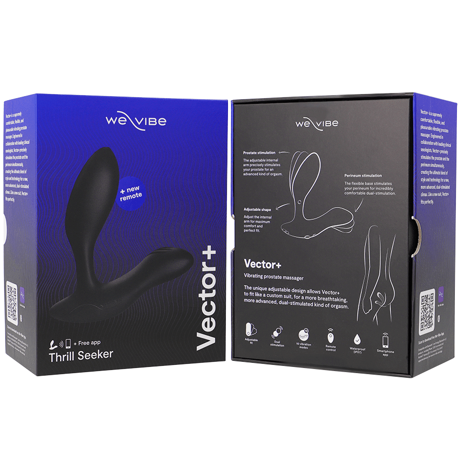 WE - VIBE - DITTO+ ANAL PLUG VIBRATOR BLACK - Amore24