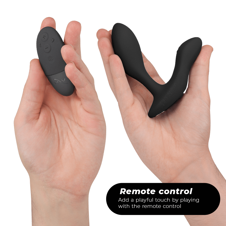 WE - VIBE - DITTO+ ANAL PLUG VIBRATOR BLACK - Amore24